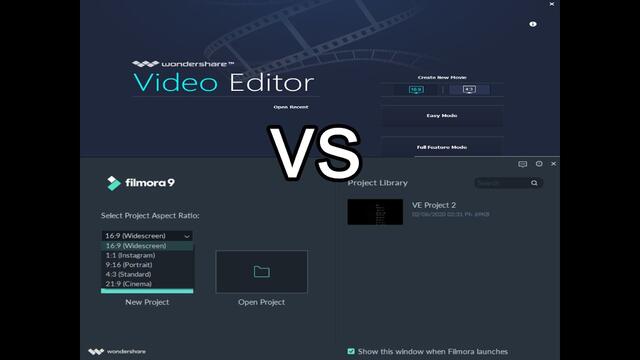 DekoTV - Wondershare Video Editor vs Wondershare Filmora