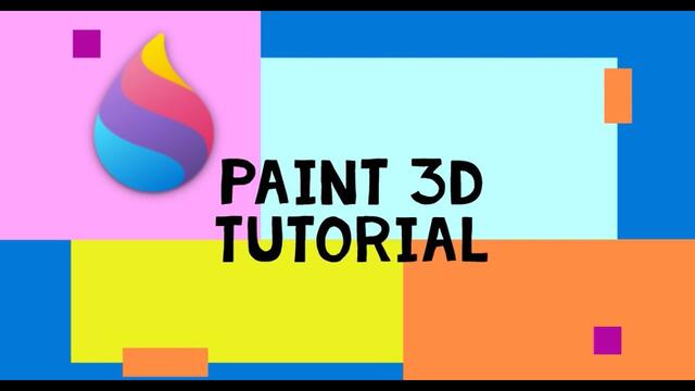 DekoTV - Paint 3D Tutorial