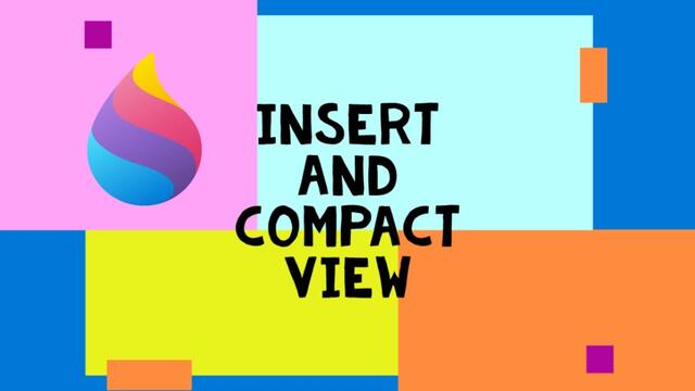 DekoTV - Paint 3D - Insert and Compact view