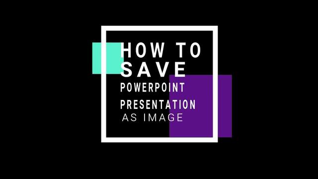DekoTV - How to save PowerPoint presentation as image