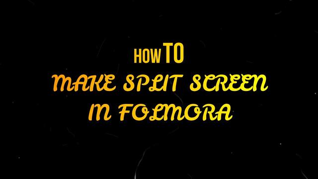 DekoTV  -  How to make split screen in Filmora 9