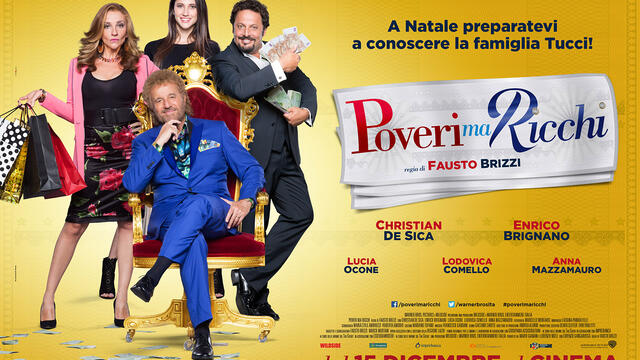 Бедни, но богати  Poveri ma ricchi (2016) Бг Аудио ( Високо Качество) Част 1