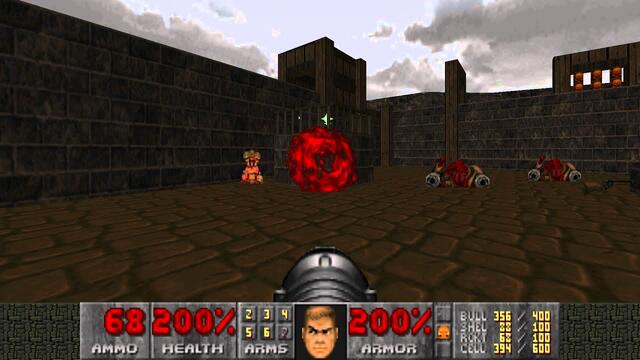 Final Doom: Plutonia Experiment - MAP 7: Caughtyard
