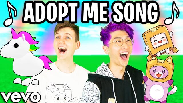 ULTIMATE ROBLOX ADOPT ME SONG! (Official LankyBox Music Video ...