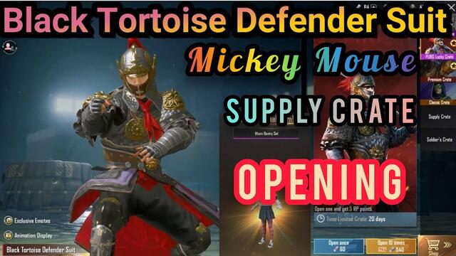 Mickey Mouse supply crate opening | I am unlucky