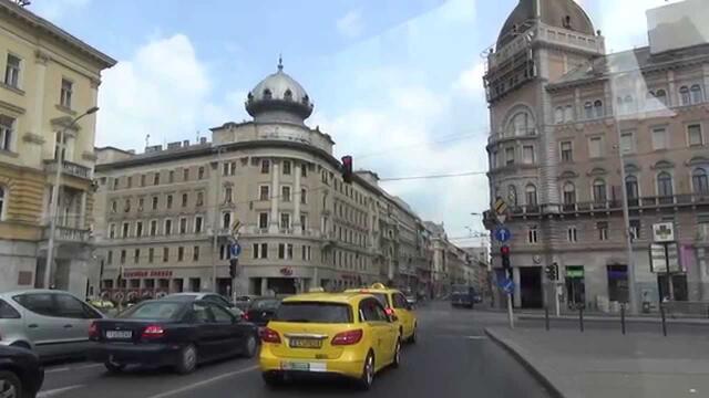 Budapest Bus Ride from Móricz Zsigmond körtér to Keleti pályaudvar