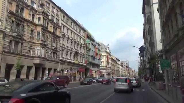 Budapest Bus Ride from Móricz Zsigmond körtér to Keleti pályaudvar