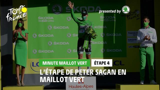 # TDF2020 - Етап 4 / Етап 4 - Škoda Green Jersey Minute / Minute Maillot Vert