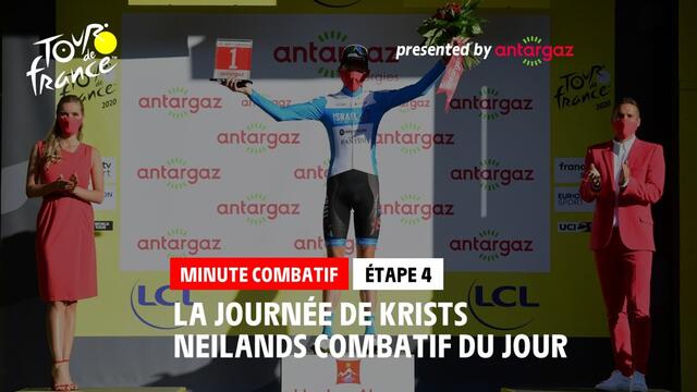 # TDF2020 - Етап 4 / Етап 4 - Антаргаз най-агресивният ездач Minute / Minute du Combatif