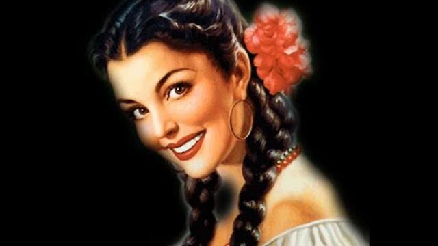 У костра цыганского!