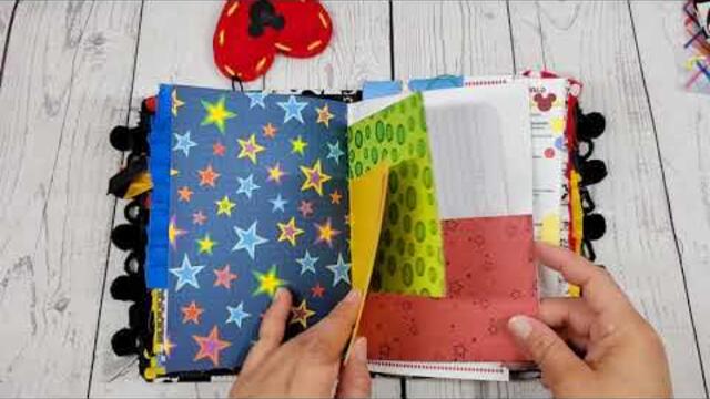 Disney Mickey Mouse Junk Journal Gift Set