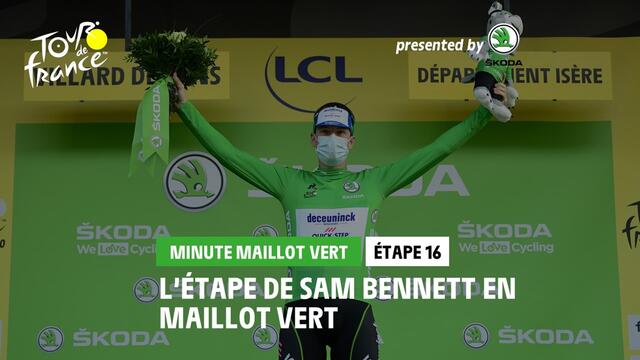 # TDF2020 - Етап 16 / Етап 16 - Шкода Зелено Джърси Minute / Minute Maillot Vert