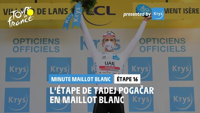 # TDF2020 - Етап 16 / Етап 16 - Krys White Jersey Minute / Minute Maillot Blanc