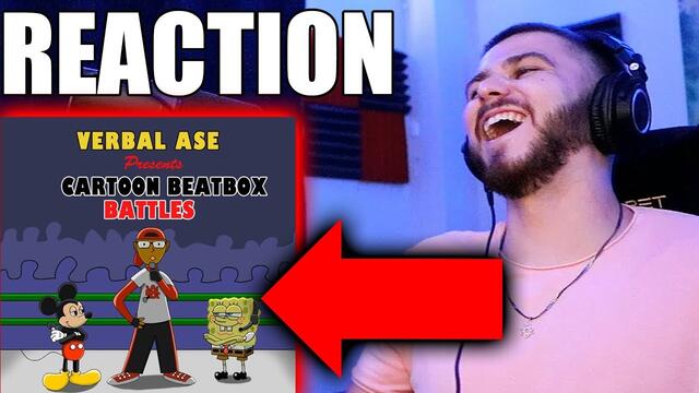 REACTION Mickey Mouse vs SpongeBob Squarepants - Cartoon Beatbox Battle