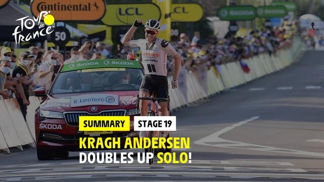 # TDF2020 - Етап 19 - Краг Андерсен се удвоява соло!