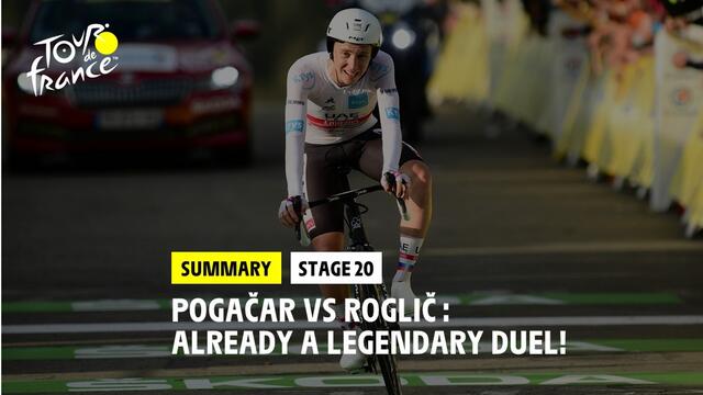 # TDF2020 - Етап 20 - Pogacar срещу Roglic: Вече е легендарен дуел!