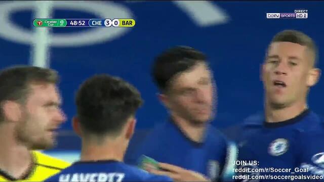 Рос Баркли Гол HD - Челси 3 - 0 Барнсли - 23.09.2020 (Пълно повторение)
