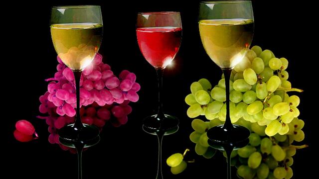 🍇🍷 Червено вино ... бяло вино ... какво да изберем?🥂 ...  (painting)