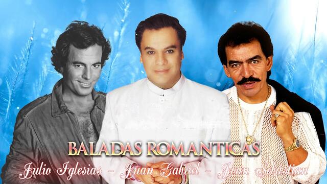 JUAN GABRIEL, JULIO IGLESIAS Y JOAN SEBASTIAN MIX 30 SUPER EXITOS BALADAS ROMANTICAS DEL RECUERDO