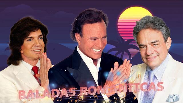 CAMILO SESTO, JULIO IGLESIAS Y JOSE JOSE MIX 40 RECUERDOS DEL AYER ÉXITOS - MÚSICA ROMANTICA DE ORO
