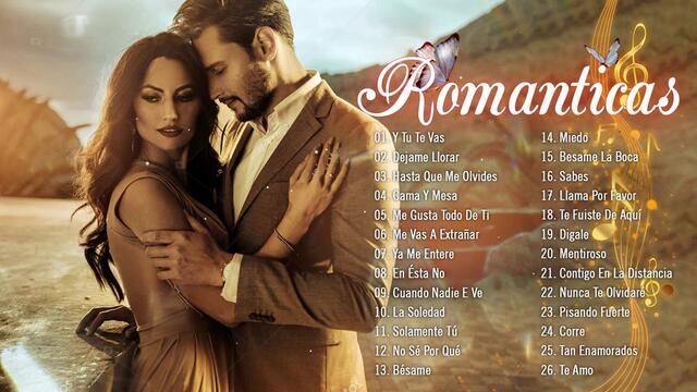 VIEJITAS BALADAS ROMANTICAS DE LOS 80S 90S EN ESPAÑOL - LOS 50 ÉXITOS ROMANTICOS INMORTALES DEL AYER