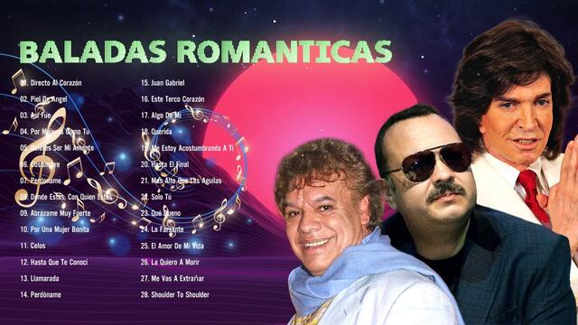 CAMILO SESTO, JUAN GABRIEL Y PEPE AGUILAR MIX 50 SUPER ÉXITOS BALADAS ROMÁNTICAS INOLVIDABLES 90S