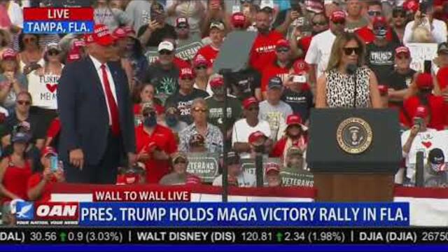 Tampa, FL  President TRUMP Holds "Make America Great" Rally 10/29/20