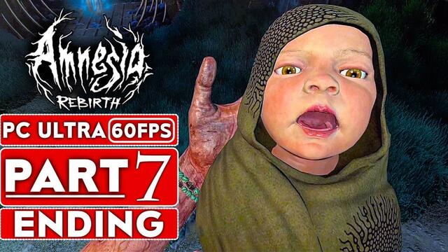 AMNESIA REBIRTH Gameplay Walkthrough Part 7 - ALL ENDINGS