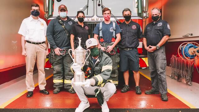 U.S. Open Trophy Tour, Stop No. 1: Winged Foot Golf Club