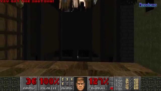 Doom II - Hell on Earth 1994 -  Map 15 - Industrial Zone - HQ