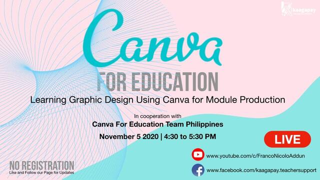 Skills Training Series: Canva for Education