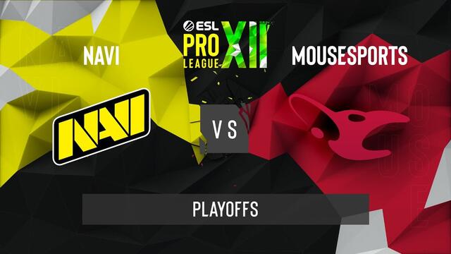 CSGO - Natus Vincere vs. mousesports [Inferno] Map 3 - ESL Pro League Season 12 - Playoffs - EU