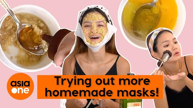 Feeling Fab: Trying out homemade masks from the internet!