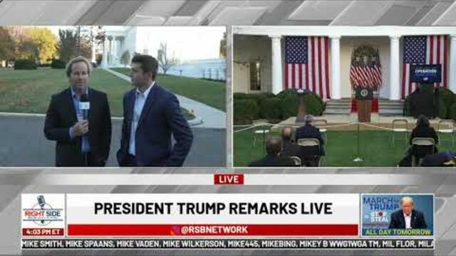 🔴 LIVE: President Trump Delivers Remarks from The Rose Garden on Operation Warp Speed 11/13/20