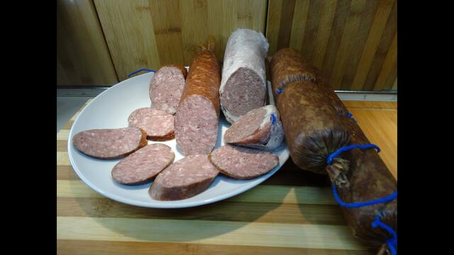 Салам Сервилат. Натурален, без никаква химия, приготвен във фурна - SUB - Yami Yami