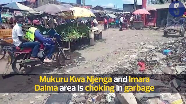 Mukuru Kwa Njenga and Imara Daima area choking in garbage