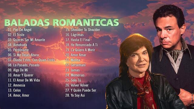 CAMILO SESTO Y JOSE JOSE MIX 30 CANCIONES ROMANTICAS MÁS HERMOSAS -MUSICA ROMANTICA INOLVIDABLES 90S