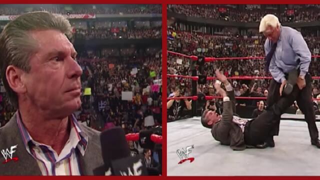 WWE Vince McMahon segment Ric Flair  Raw 18.03.20002