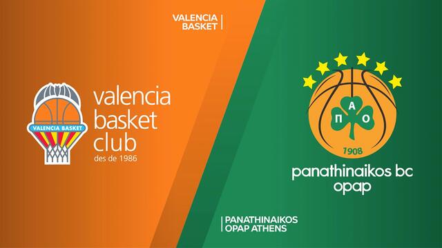 Valencia Basket - Panathinaikos OPAP Athens Highlights | Turkish Airlines EuroLeague, RS Round 9