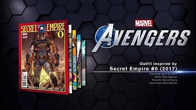 Marvel's Avengers - Official Captain America Secret Empire Outfit Reveal