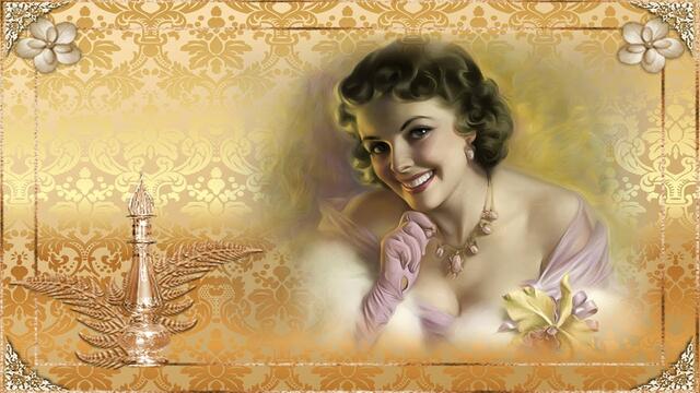 Женские глаза.