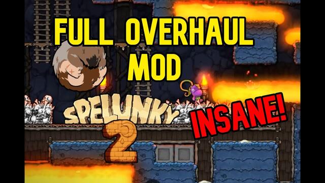 Spelunky 2 Mod CHANGES EVERYHING! - Remix mod (by Fingerspit)