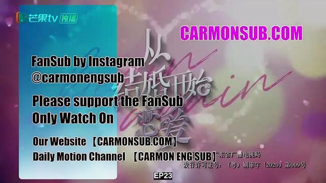 【CarmonEngSub】Begin Again Eng Sub EP23 Chinese Drama 从结婚开始恋爱