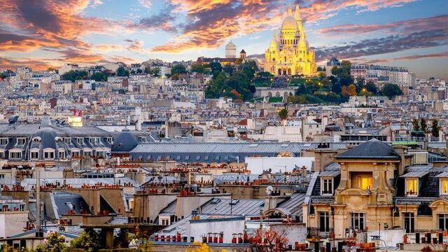 Монмартър 👑 Виртуална разходка из Париж 2020 г.🇫🇷 Walking tour in Montmartre 👑 (ВИДЕО)