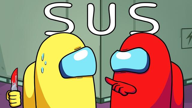 SUS- - Among Us Song (Cartoon Animation)