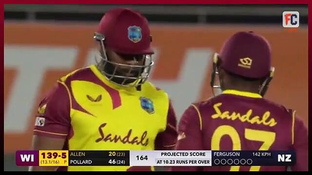 NZ vs WI 1st T20 Highlights