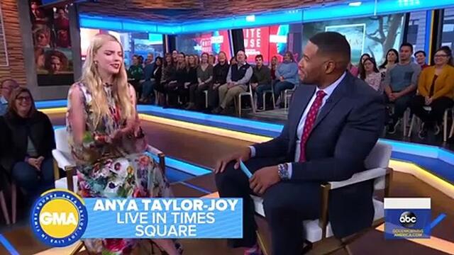 Anya Taylor Joy being cute and funny for almost 5 minutes straight — Dailymotion