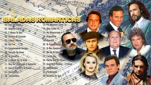 LOS 100 MEJORES EXITOS BALADAS ROMÁNTICAS PARA ENAMORADOS 2020 - JOAN SEBASTIAN, MARCO, JOSE Y MAS