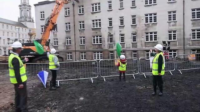 Demolition begins marking the start of building the Hospitals of the Future at Leeds General Infirmary