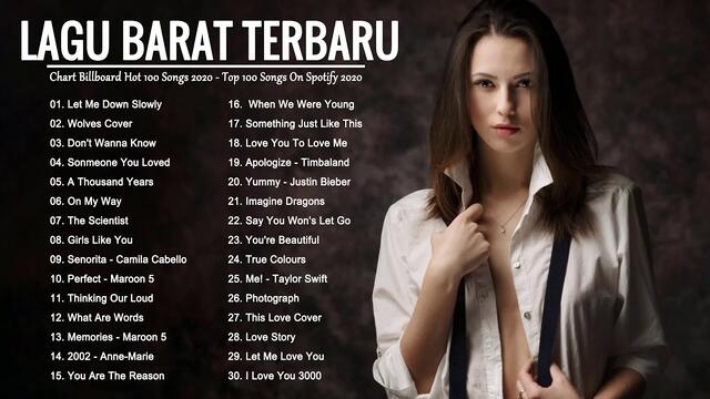 LAGU BARAT TERBARU 2020 - Lagu Barat Remix Lebih Update (Kumpulan Lagu Barat Terbaru)